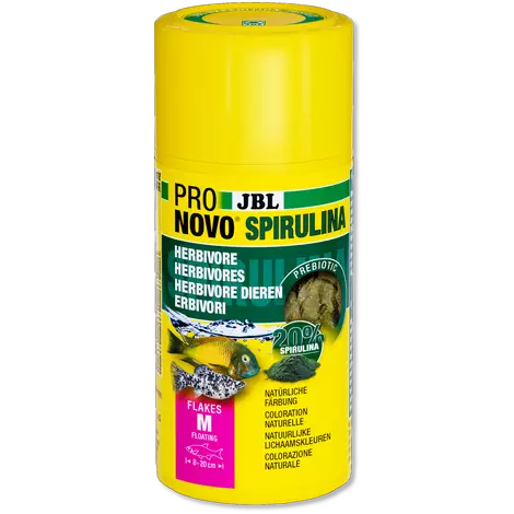 ProNovo Spirulina 100ml Levähiutale - Viherhiutaleet kaloille - J31131 - 1