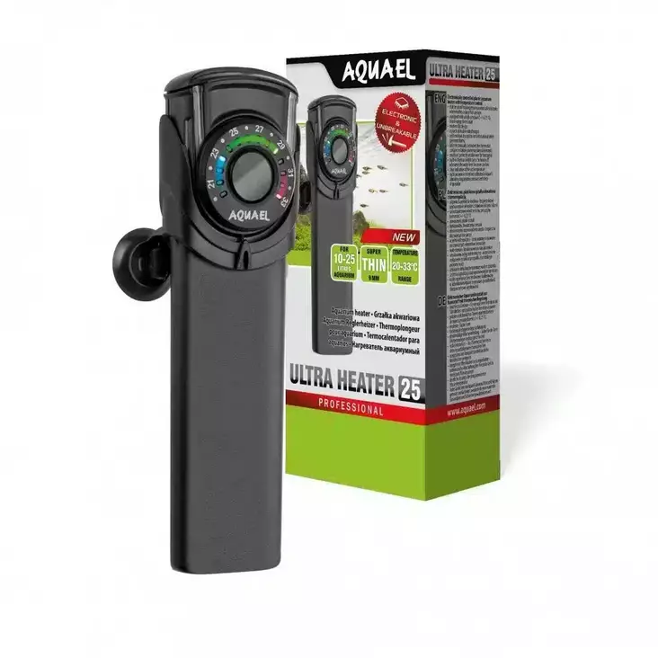 Ultra Heater 25W rikkoutumaton lämmitin - Alle 50l altaisiin - AE115511 - 1
