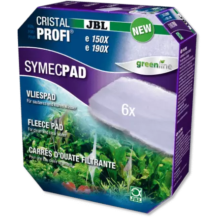 Cristalprofi E15/1900/1 Symecpad - Akvaarion ulkosuodattimien patruunat - J60292 - 1