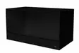 Kalusteterraario 150x80x80 Musta - Kalusteterraariot - D132272 - 2