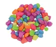 Koristehiekka fluoris Neon Mix 0,5kg 3mm - Pienet pussit & koristehiekat akvaarioon - HAPE092 - 1