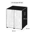Ultrascape 60 Metsä Kaapisto - 51-80 cm akvaariojalustat  - AE123432 - 2