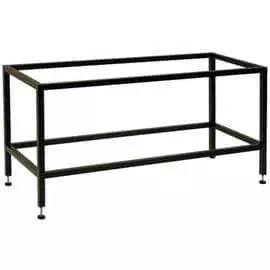 Aluminijalusta musta 95x40x53 cm - 81-120 cm akvaariojalustat  - 110.3152 - 1