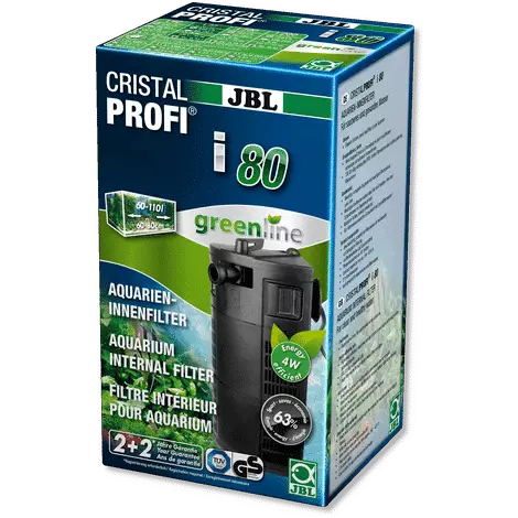 Cristalprofi I80 Green Line Sisäsuodatin - Akvaarion sisäsuodattimet - J60972 - 1