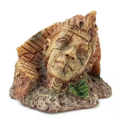 Faaraonpää koriste 6 x 5,5 x 5,5 cm - Rauniot ja patsaat akvaarioon - HAPR072 - 1