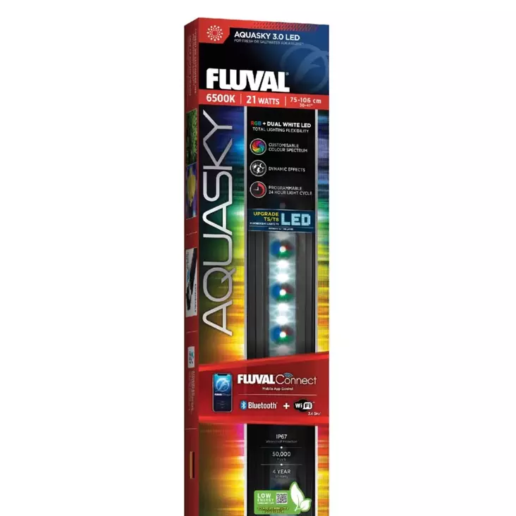 Fluval Aquasky Led 3.0 21W 75-105Cm - Akvaarion päälle tulevat valaisimet  - H16652 - 1