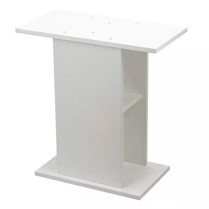 Jalusta Valkoinen 60x30x73cm - 51-80 cm akvaariojalustat - AE114612 - 1