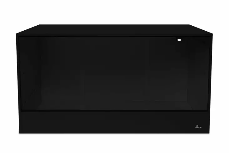 Kalusteterraario 150x80x80 Musta - Kalusteterraariot - D132272 - 1
