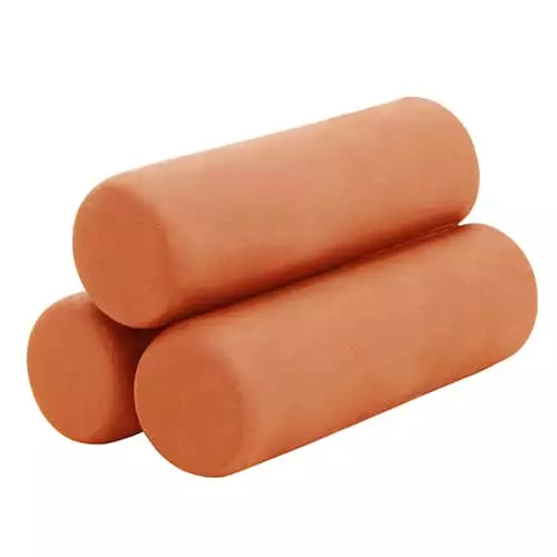 Rapuputkilo pyramidi punainen 1-2 6,5 x 5,8 x 10 cm - Nanojen ja rapujen koristeet akvaarioon - D41642 - 1