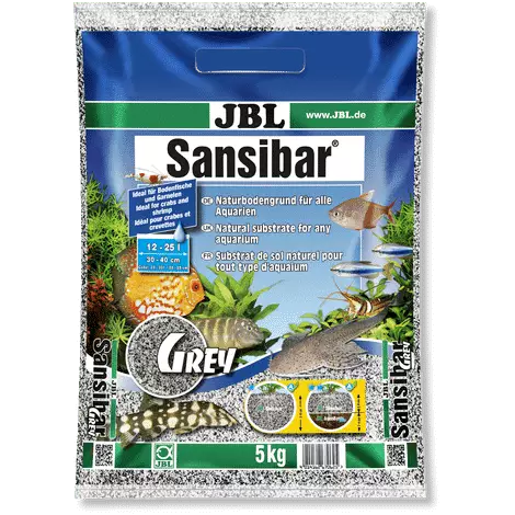 Sansibar Harmaa Pohjamateriaali 5Kg - Hiekat akvaarioon - J67062 - 1