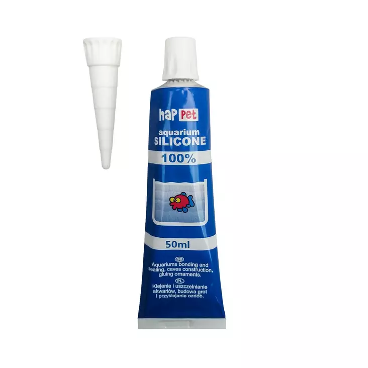 Happet akvaariosilikoni väritön 50 ml - Akvaarion silikonit - HAPAA02 - 1