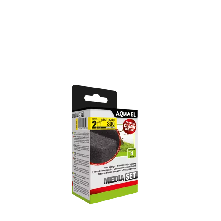 Suodatinpatruuna Asap 300 2kpl - Akvaaron sisäsuodattimen patruunat - AE113732 - 1