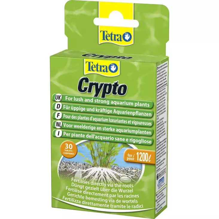 Tetra Crypto 30 Tablettia - Soilit ja ravinnepohjat akvaarioon - T24712 - 1