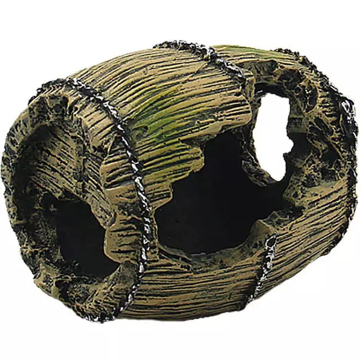 Tynnyri 8X6,5X6,5Cm - Akvaarion muoviset ja keraamiset koriste - 137.3252 - 1