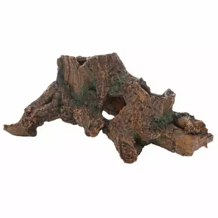 Stump Cavity 2 Kanto Luola 36X22X15Cm - Juurakkojäljitelmät akvaarioon - D41483 - 2