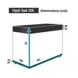 Opti Set 125L Musta 2.0 - 101-200 litraiset akvaariopaketit  - AE124303 - 9
