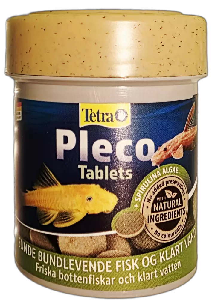 Tetra Pleco Tablets 120 kpl 36G - Pohjatabletit kaloille - T20303 - 1