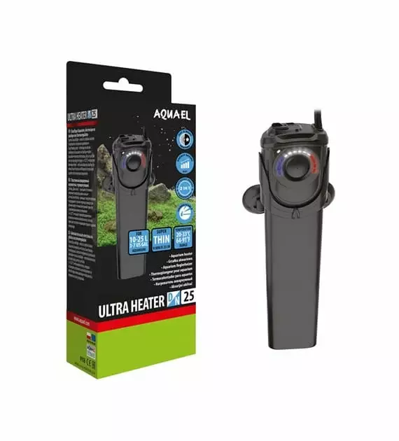 Ultra Heater 25W D&N Rikkoutumaton lämmitin - Alle 50l altaisiin - AE129613 - 1
