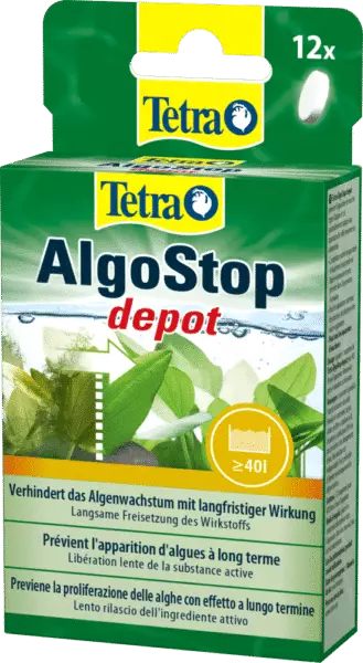 Tetra Algostop Depot 12 Tablettia - Levien torjunta ja samennuksen poisto - T15774 - 1