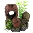 Rikkinäiset Ruukut 10,2X7,8X9,5Cm - Akvaarion muoviset ja keraamiset koriste - 137.3374 - 1