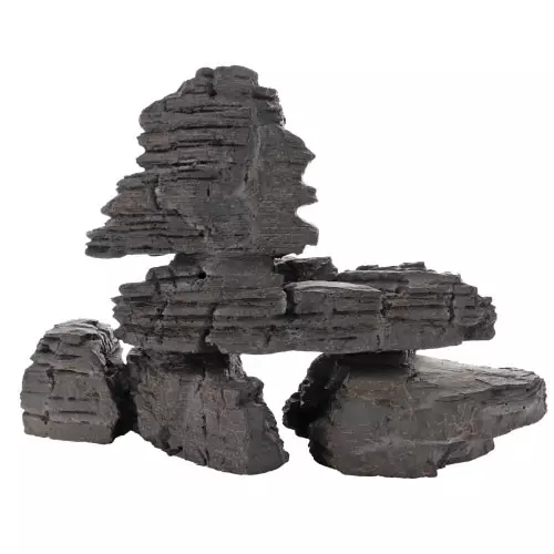 Grey mountain 5 kivikoriste 40X19X25cm - Kivijäljitelmät ja luolat akvaarioon - D41774 - 1