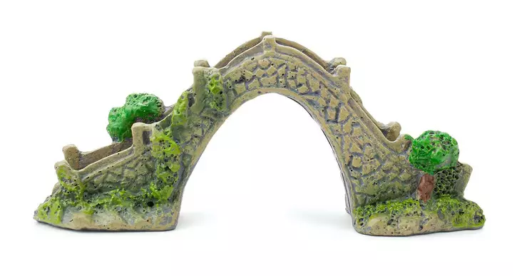 Kaarisilta koriste 13 X4 X 6cm - Kyltit ja muut koristeet akvaarioon - HAPR064 - 1