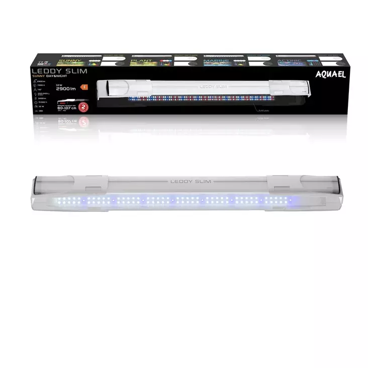 Leddy Slim 32W Sunny D&N Valkoinen 2.0 valaisin - Akvaarion päälle tulevat valaisimet  - AE124204 - 1