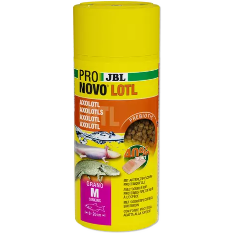 Novo Lotl Axolotlin Pelletti 250Ml - Yleisrakeet kaloille - J30354 - 1