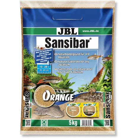 Sansibar Oranssi Pohjamateriaali 5Kg - Hiekat akvaarioon - J67064 - 1