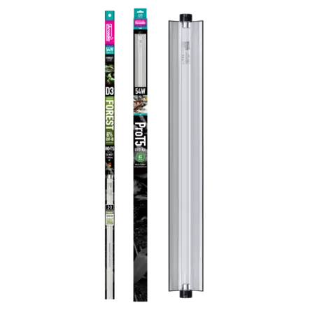 Arcadia Pro T5 Uvb Kit Forest 6% Uvb 54 W - Loisteputki valaisimet ja rungot - AR2100325 - 2