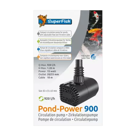 Pond power 900 pieni nostopumppu - Pienet nostopumput koristeisiin - A07060475 - 1