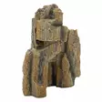 Fossil Rock 1 Kallio 14X9X18Cm - Kalliokoristeet akvaarioon - D40115 - 5