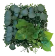 Repto Plant Back Wall Mat 25 X 25Cm 1 - Seinänpeitto muovikasvit - AR5100005 - 1