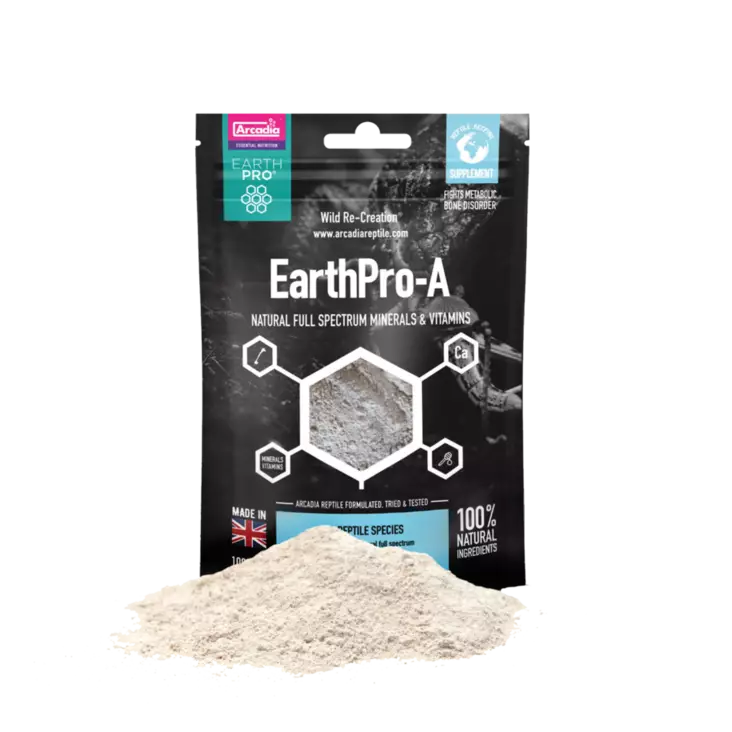 Arcadia Earth Pro-A 100 G - Vitamiinit & geelivedet terraarioon - AR9100005 - 1
