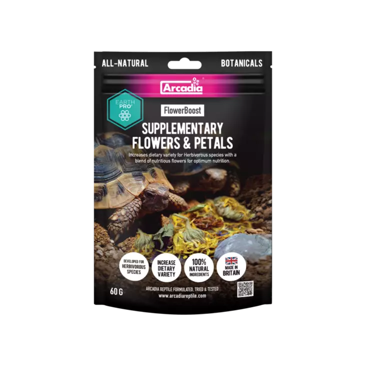 Arcadia Earth Pro Flowerboost 60 G - Vitamiinit & geelivedet terraarioon - AR9100035 - 1