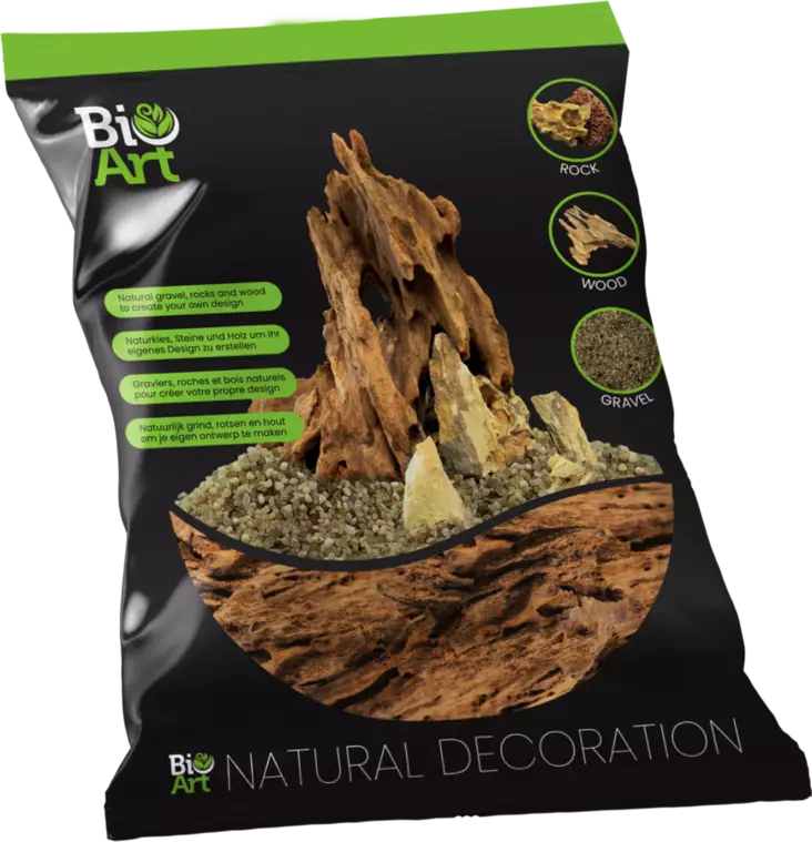 BioArt hunajakennopuu pussi 400g - Juurakot ja puut akvaarioon - A4056245 - 1