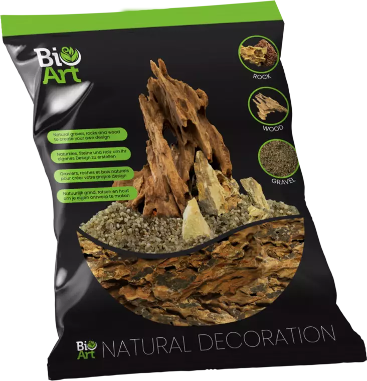 Bioart Lohikäärmekivi pussissa 800kg - Kivet akvaarioon - A4056235 - 1