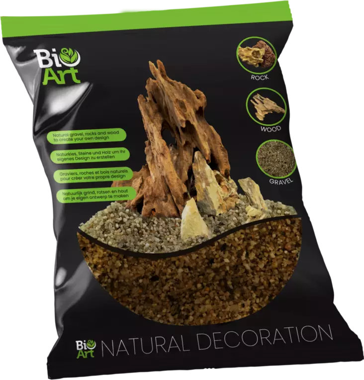 Bioart ruskea hiekka 800g - Sorat ja pienet kivet akvaarioon - A4056225 - 1