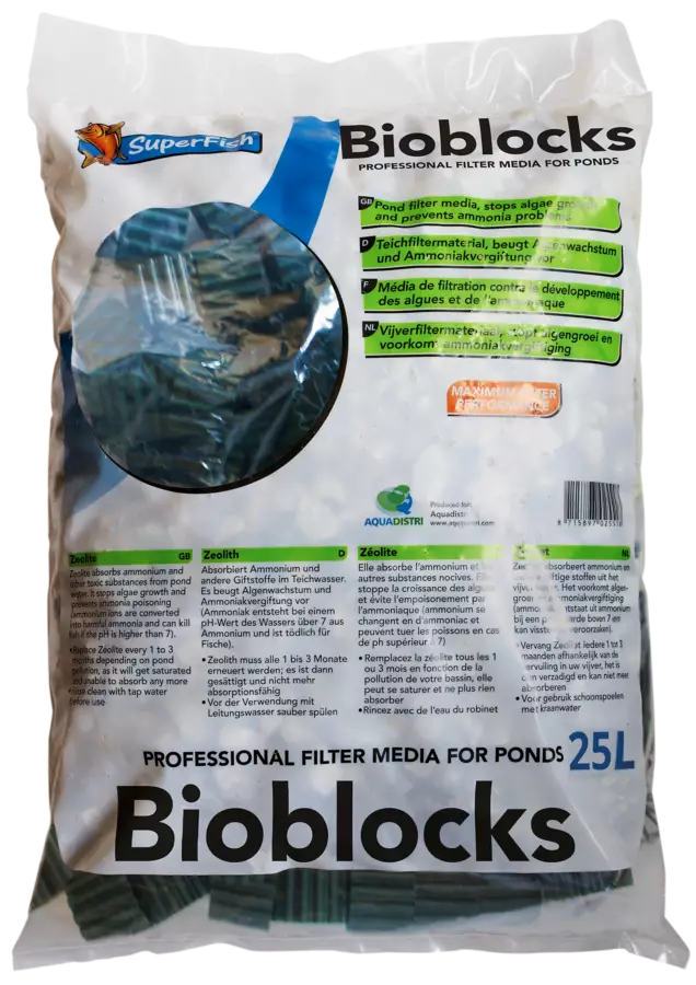 Biopalat suodatukseen 25L - Biologinen - A08040165 - 1