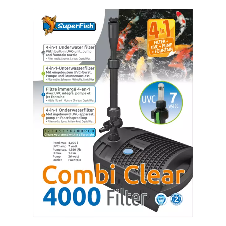 Combi Clear 4000 UVC - Suihkulähteet - A06020755 - 1