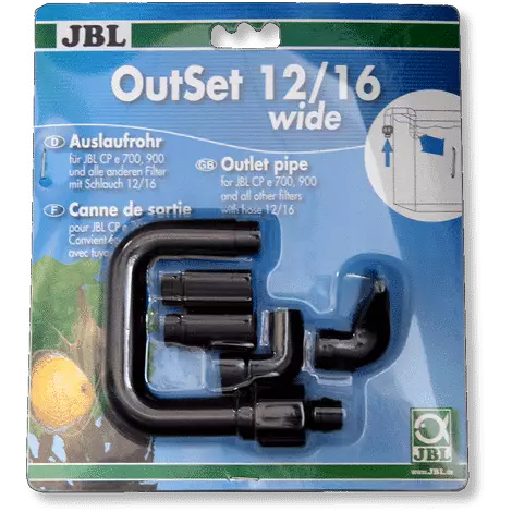 Paluuputkisto Leveälläpäällä 12/16Mm - Akvaarion ulkosuodattimien varaosat - J60155 - 1