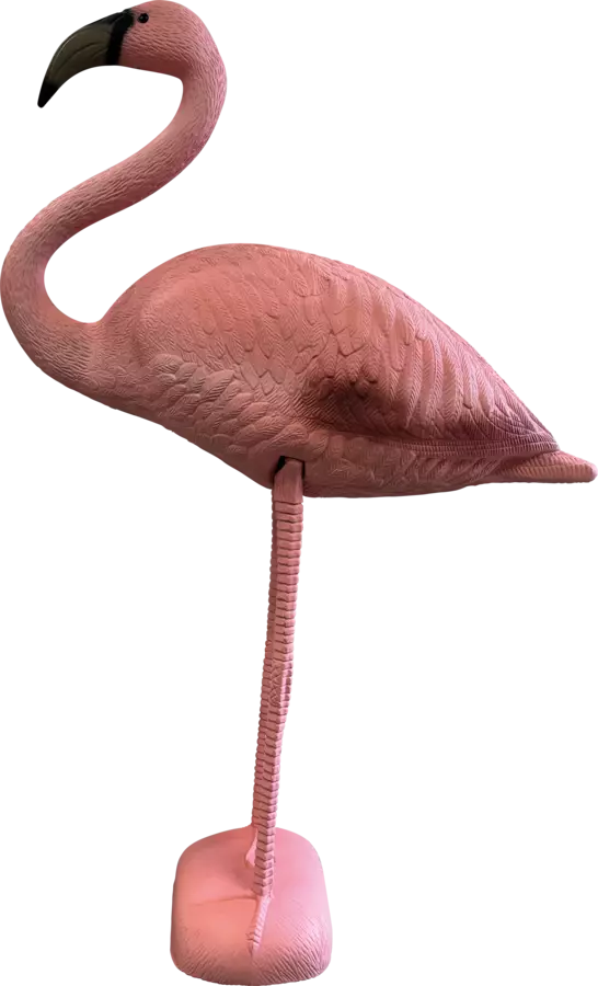 Flamingo koriste maakiilalla - Lammen koristeet - A06091015 - 1