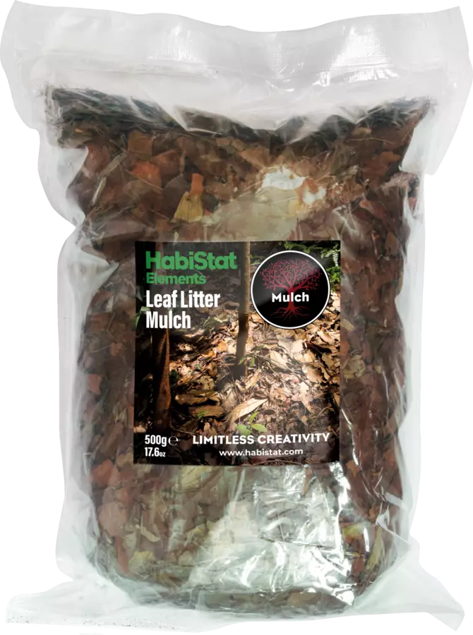 Habistat Leaf Litter Mulch 500g - Lehdet - AR5100805 - 1