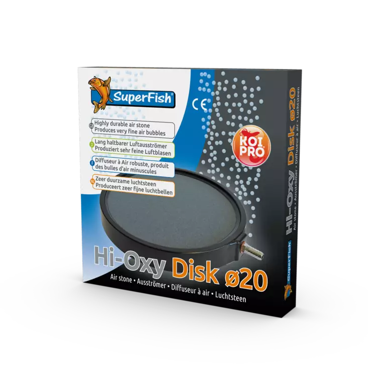 Hi Oxy Kiekkohohkakivi ø 20Cm Lammikkoon - Lammen hohkakivet - A08010105 - 1