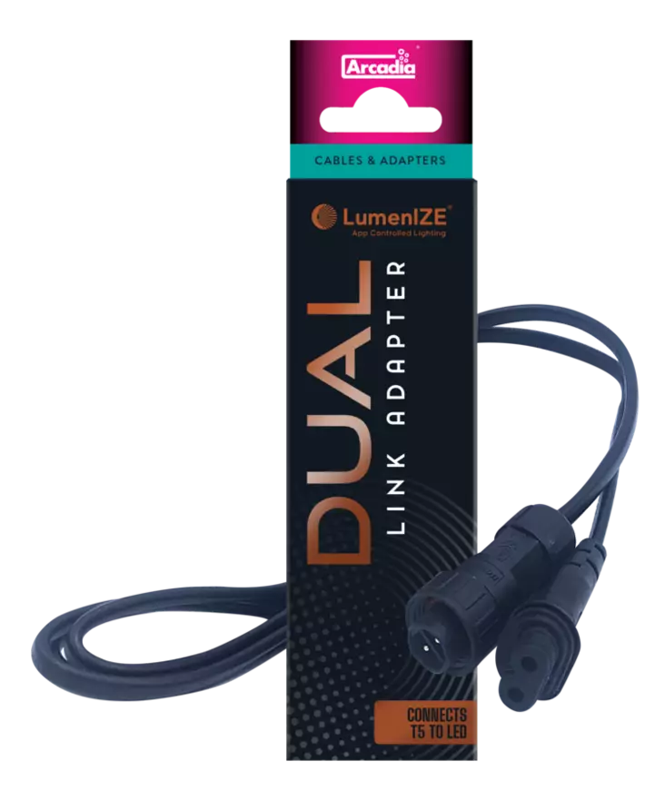 Lumenize T5 To Led 1.2 M Link Cable - Valaisimet ja lampunkannat terraarioon - AR2200035 - 1