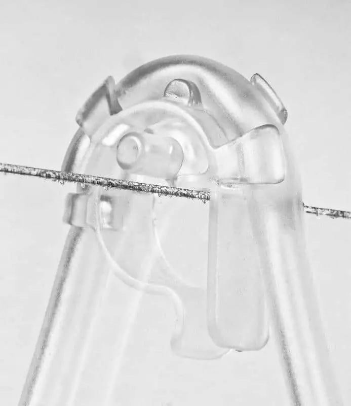 Pipe holder Co2 letkun ylivienti - Ilmahanat ja haaroittimet akvaarioon - Q71615 - 1