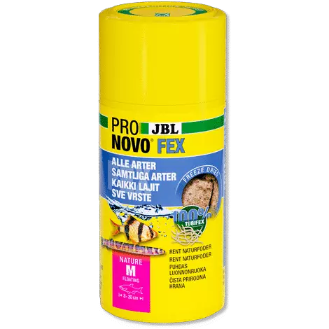 ProNovo fex Tubifex Kuutiot 100Ml - Pakastekuivatut ruoat & herkut kaloille - J31575 - 1