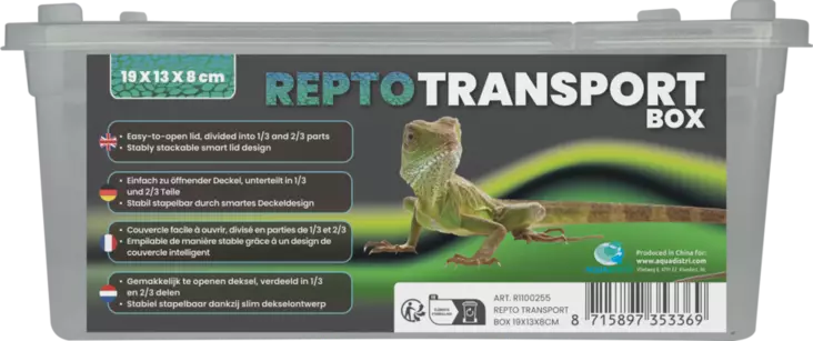 Repto Kuljetuslaatikko 19 X 13 X 8 Cm - Kuljetus- ja säilytyslaatikot - AR1100255 - 1