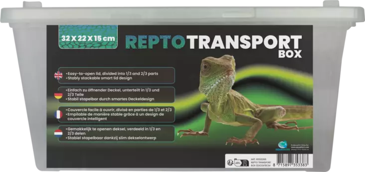 Repto Kuljetuslaatikko 32 X 22 X 15 Cm - Kuljetus- ja säilytyslaatikot - AR1100265 - 1