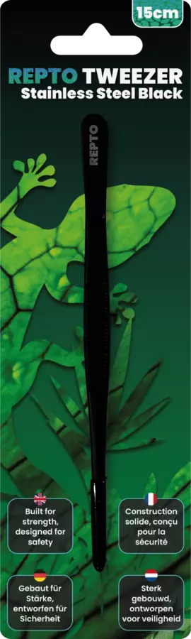 Repto pinsetit 15 Cm mustat - Pinsetit - AR3300115 - 1
